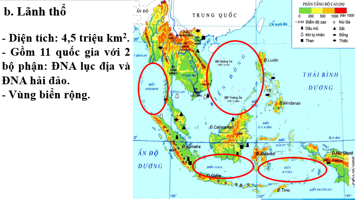 Giáo án điện tử Địa lí 11 Bài 11 (Cánh diều): Vị trí địa lí, điều kiện tự nhiên, dân cư, xã hội và kinh tế khu vực Đông Nam Á (ảnh 1)