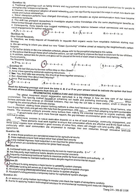 Đề thi thử THPT Quốc gia 2026 môn Tiếng Anh sở GD&ĐT Phú Thọ có đáp án (ảnh 1)