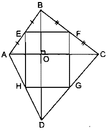 Tứ giác ABCD có hai đường chéo vuông góc với nhau (ảnh 1)