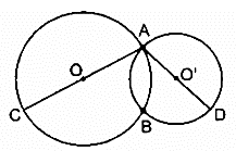 Chứng minh rằng ba điểm C, B, D trên hình 18 thẳng hàng (ảnh 1)