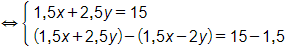 Giải các hệ phương trình sau bằng phương pháp cộng đại số: 3x + y = 3 và 2x - y = 7 (ảnh 1)
