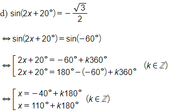 Giải các phương trình sau [sin (x+2)] = 1/3 (ảnh 1)