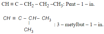Trong số các ankin có công thức phân tử C5H8 có mấy chất tác dụng được với dung dịch AgNO3 (ảnh 1)
