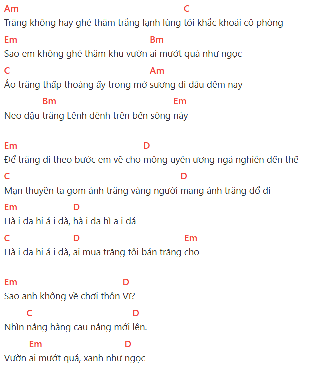 Lời bài hát Buôn Trăng (Phương Mỹ Chi) | Lyrics Buôn Trăng | Buôn Trăng Karaoke (ảnh 1)