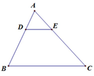 Trắc nghiệm Định lý Ta-lét trong tam giác có đáp án – Toán lớp 8 (ảnh 11)