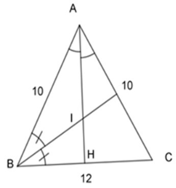 Trắc nghiệm Tính chất đường phân giác của tam giác có đáp án – Toán lớp 8 (ảnh 18)