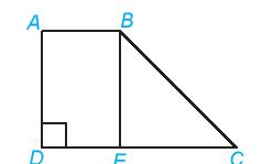 Tính diện tích mảnh đất hình thang ABCD như hình dưới, biết AB = 10 m; DC = 25 m  (ảnh 1)