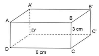 Trắc nghiệm Thể tích hình hộp chữ nhật có đáp án - Toán lớp 8 (ảnh 4)