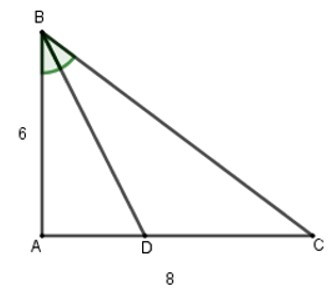 Trắc nghiệm Tính hóa học đàng phân giác của tam giác sở hữu đáp án – Toán lớp 8 (ảnh 26)