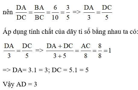 Trắc nghiệm Tính hóa học đàng phân giác của tam giác sở hữu đáp án – Toán lớp 8 (ảnh 27)