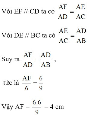 Trắc nghiệm Định lý hòn đảo và hệ ngược của toan lý Ta-let sở hữu đáp án – Toán lớp 8 (ảnh 23)