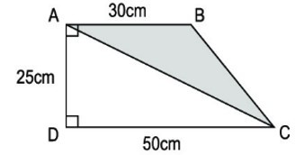 SBT Toán lớp 5 trang 38,39: Luyện tập chung về diện tích hình tam giác và hình thang (ảnh 1)