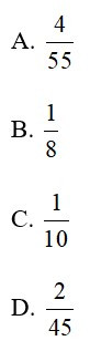 Trắc nghiệm Tính chất đường phân giác của tam giác có đáp án – Toán lớp 8 (ảnh 33)