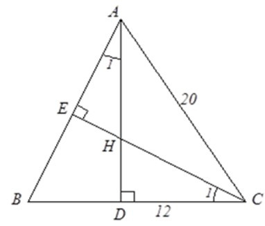 Trắc nghiệm Trường hợp đồng dạng của tam giác vuông có đáp án - Toán 8 (ảnh 30)