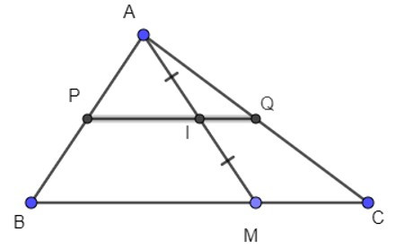 Trắc nghiệm Đường thẳng song song với một đường thẳng cho trước có đáp án - Toán lớp 8 (ảnh 4)