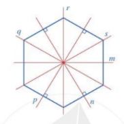Hình lục giác đều có bao nhiêu trục đối xứng (ảnh 1)