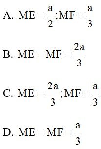 Trắc nghiệm Định lý đảo và hệ quả của định lý Ta-let có đáp án – Toán lớp 8 (ảnh 36)