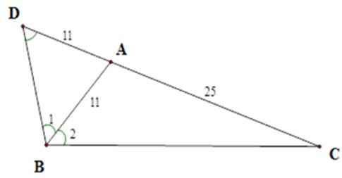 Trắc nghiệm Trường hợp đồng dạng thứ ba của tam giác có đáp án - Toán 8 (ảnh 14)