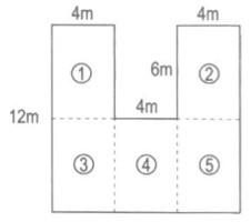 SBT Toán lớp 5 trang 41,42,43,44: Luyện tập về tính diện tích (ảnh 1)