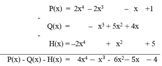 Cho các đa thức P(x) = 2x4 – x – 2x3 + 1 (ảnh 1)