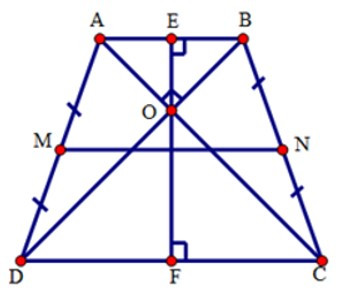 Trắc nghiệm Đường trung bình của tam giác, của hình thang có đáp án - Toán lớp 8 (ảnh 19)