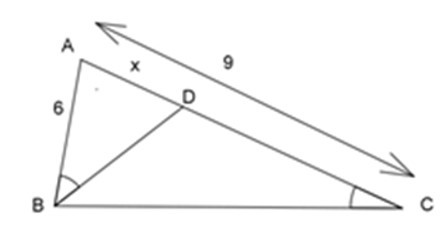 Trắc nghiệm Trường hợp đồng dạng thứ ba của tam giác có đáp án - Toán 8 (ảnh 37)