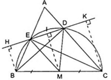 Trắc nghiệm Đường thẳng song song với một đường thẳng cho trước có đáp án - Toán lớp 8 (ảnh 8)