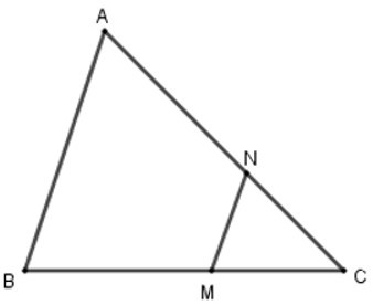 Trắc nghiệm Khái niệm về hai tam giác đồng dạng có đáp án – Toán lớp 8 (ảnh 11)