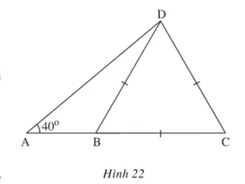 Cho BCD là tam giác đều cạnh 5cm (ảnh 1)