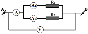 Cho mạch điện có sơ đồ như hình 5.1 (ảnh 1)
