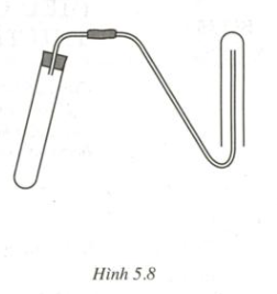 Cho dung dịch axit sunfuric loãng, nhôm và các dụng cụ thí nghiệm như hình 5.8 (ảnh 1)