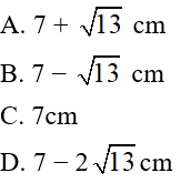 Trắc nghiệm Đường kính và dây của đường tròn có đáp án – Toán lớp 9 (ảnh 9)