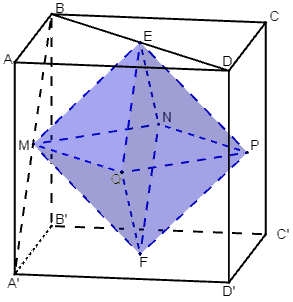 Cho hình lập phương (H) (ảnh 1)