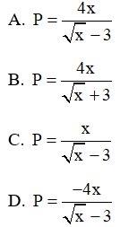 Trắc nghiệm Rút gọn biểu thức chứa căn thức bậc hai có đáp án – Toán lớp 9 (ảnh 12)