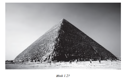 Kim tự tháp Kê-ốp ở Ai Cập (h.1.27) được xây dựng vào khoảng 2500 năm (ảnh 1)