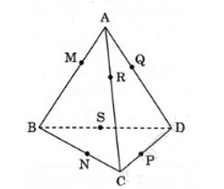 Chứng minh rằng nếu có một mặt cầu tiếp xúc với 6 cạnh của một hình tứ diện (ảnh 1)