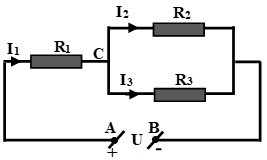 Cho mạch điện có sơ đồ như hình 6.6 (ảnh 1)