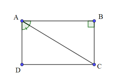 Các cạnh của một hình chữ nhật bằng 3cm (ảnh 1)