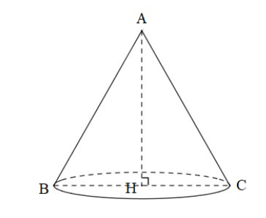 Cho tam giác đều ABC cạnh a quay xung quanh đường cao AH (ảnh 1)
