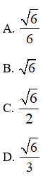Trắc nghiệm Biến đổi đơn giản biểu thức chứa căn thức bậc hai (Tiếp theo) có đáp án – Toán lớp 9 (ảnh 10)