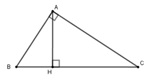 Trắc nghiệm Một số hệ thức về cạnh và đường cao trong tam giác vuông có đáp án – Toán lớp 9 (ảnh 27)