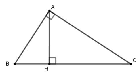 Trắc nghiệm Một số hệ thức về cạnh và đường cao trong tam giác vuông có đáp án – Toán lớp 9 (ảnh 30)