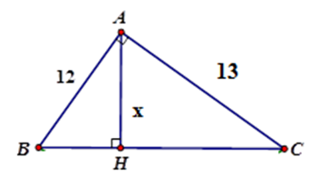 Trắc nghiệm Một số hệ thức về cạnh và đường cao trong tam giác vuông có đáp án – Toán lớp 9 (ảnh 35)