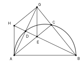Trắc nghiệm Dấu hiệu nhận biết tiếp tuyến của đường tròn có đáp án – Toán lớp 9 (ảnh 44)