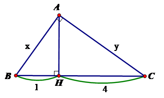 Trắc nghiệm Một số hệ thức về cạnh và đường cao trong tam giác vuông có đáp án – Toán lớp 9 (ảnh 44)