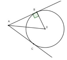 Trắc nghiệm Dấu hiệu nhận biết tiếp tuyến của đường tròn có đáp án – Toán lớp 9 (ảnh 45)