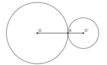 Trắc nghiệm Vị trí tương đối của hai đường tròn (Tiếp theo) có đáp án – Toán lớp 9 (ảnh 2)