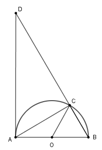 Trắc nghiệm Dấu hiệu nhận biết tiếp tuyến của đường tròn có đáp án – Toán lớp 9 (ảnh 47)