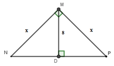 Trắc nghiệm Một số hệ thức về cạnh và đường cao trong tam giác vuông có đáp án – Toán lớp 9 (ảnh 54)