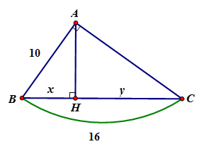 Trắc nghiệm Một số hệ thức về cạnh và đường cao trong tam giác vuông có đáp án – Toán lớp 9 (ảnh 9)